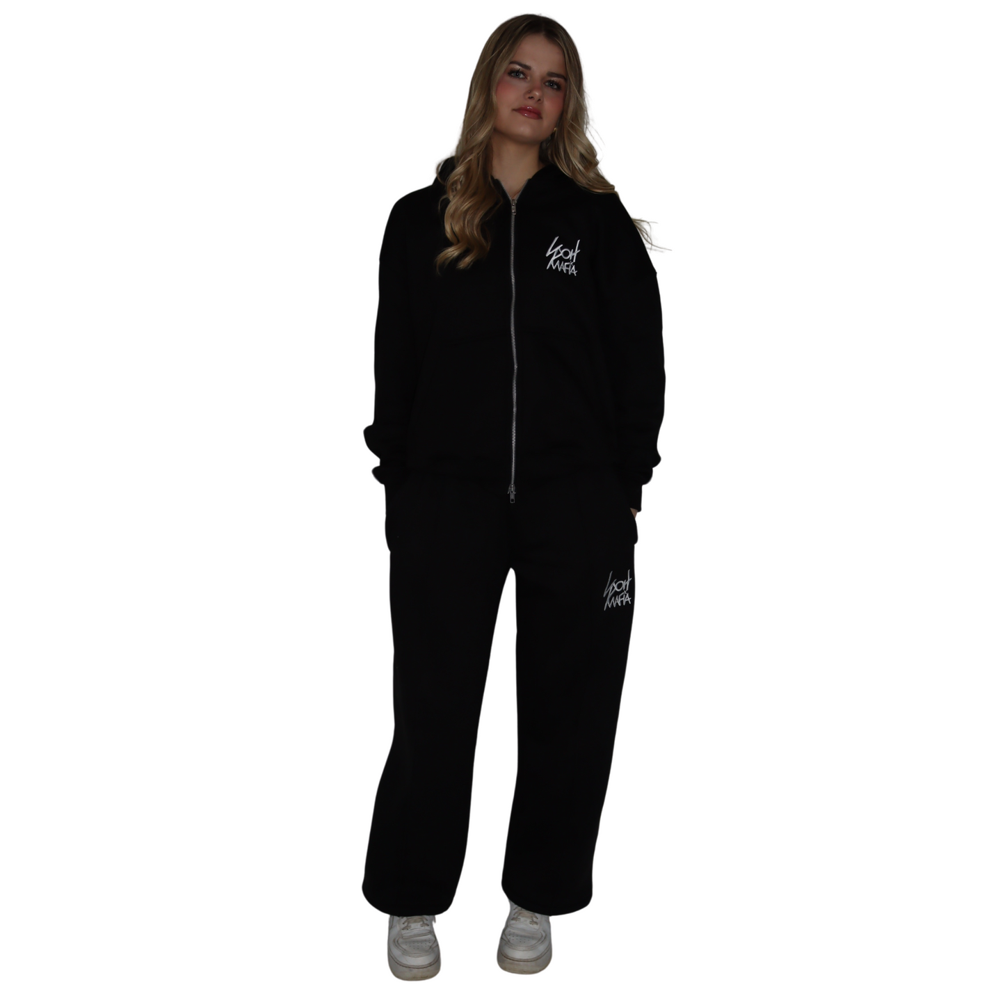 LUXURY - OVERSIZED ZIPPER / BLACK