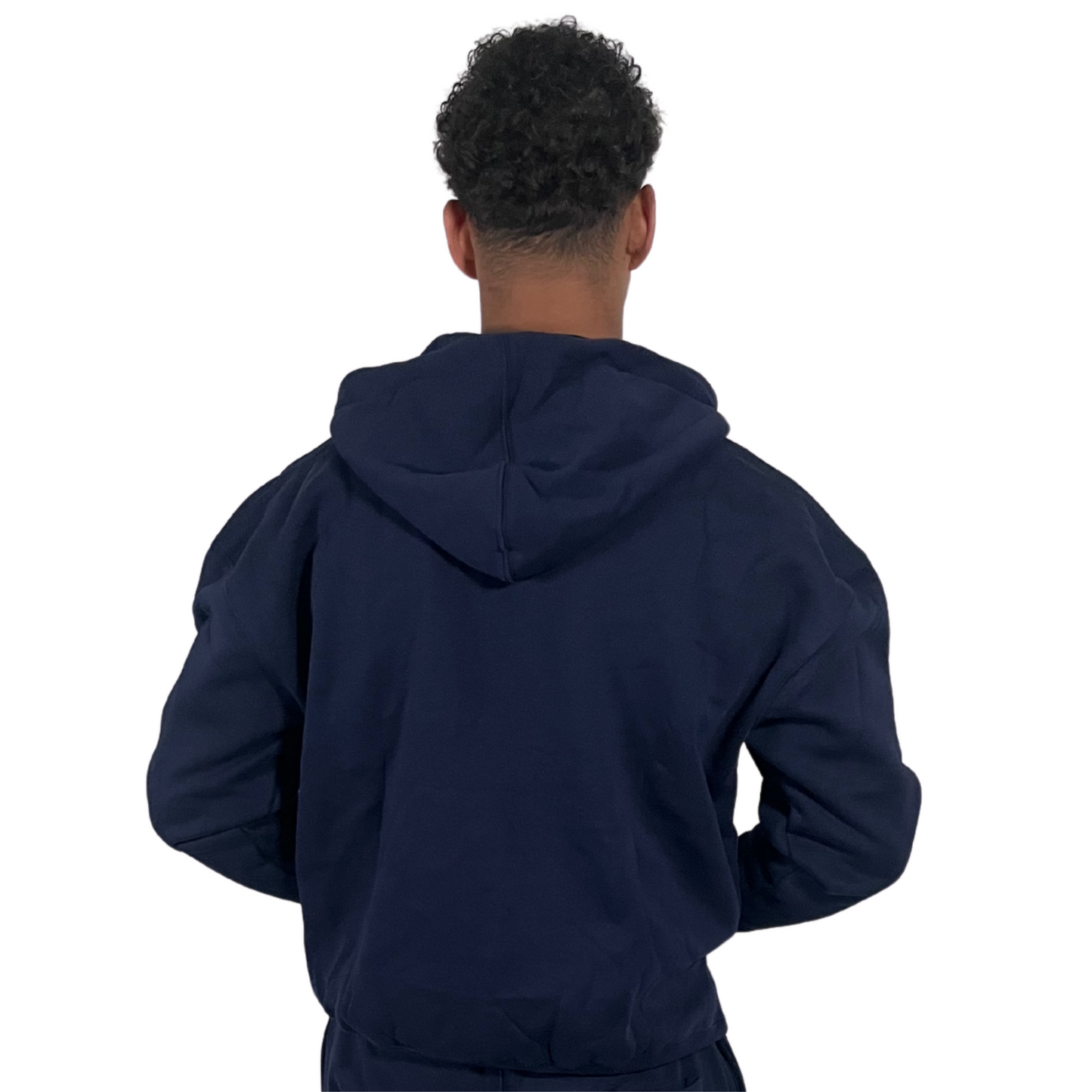LUXURY - OVERSIZED ZIPPER / NAVY