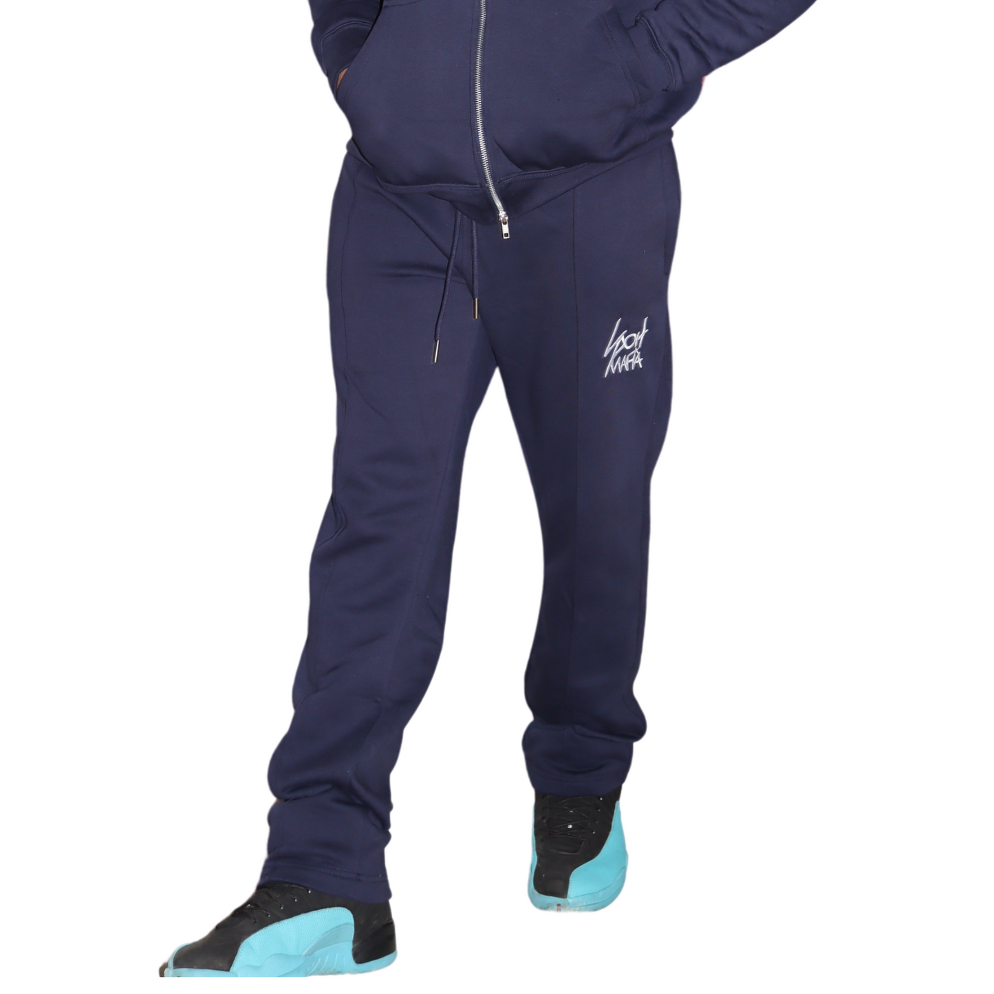 LUXURY - STRAIGHT LEG JOGGER / NAVY