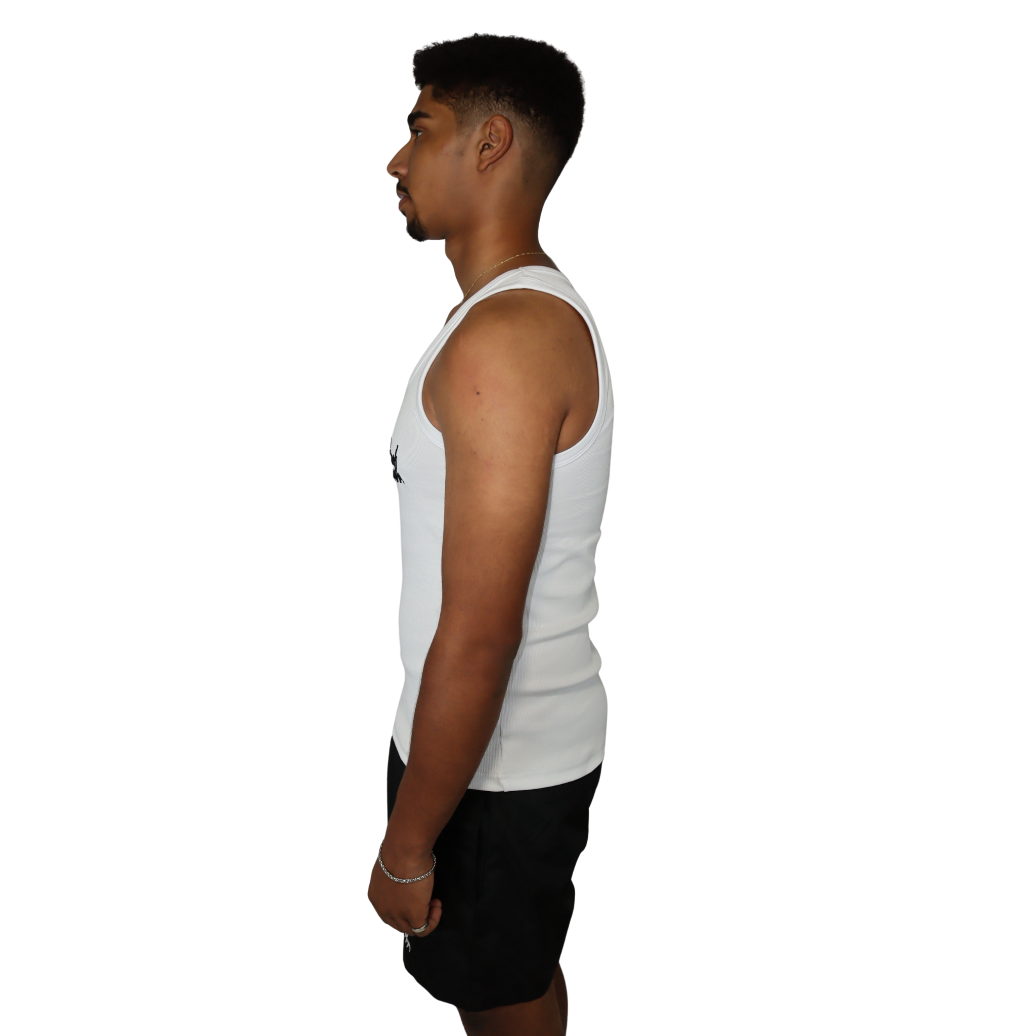 RIBBED TANKTOP - WHITE