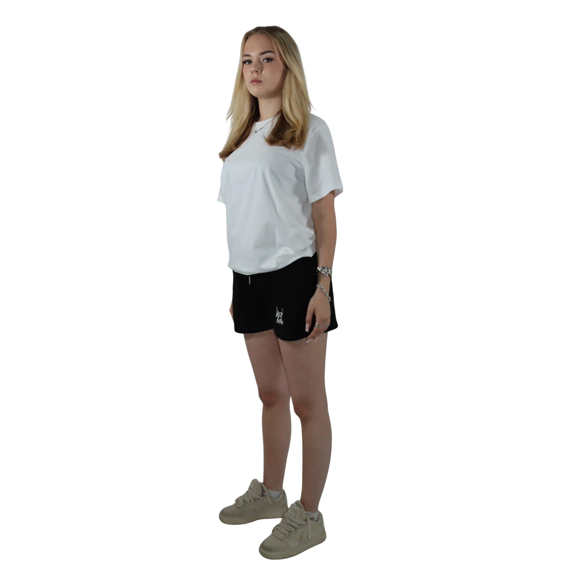 CROPPED SHORT - BLACK