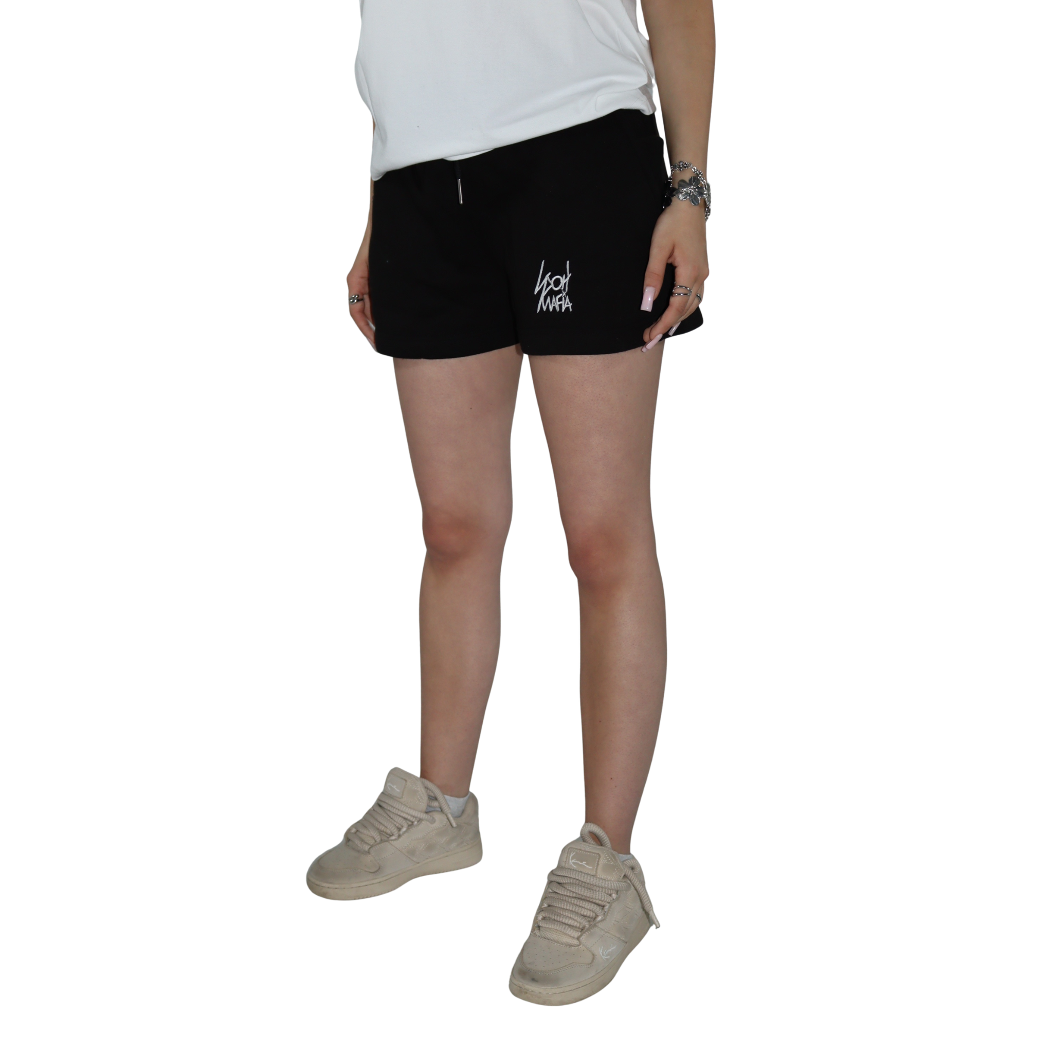 CROPPED SHORT - BLACK