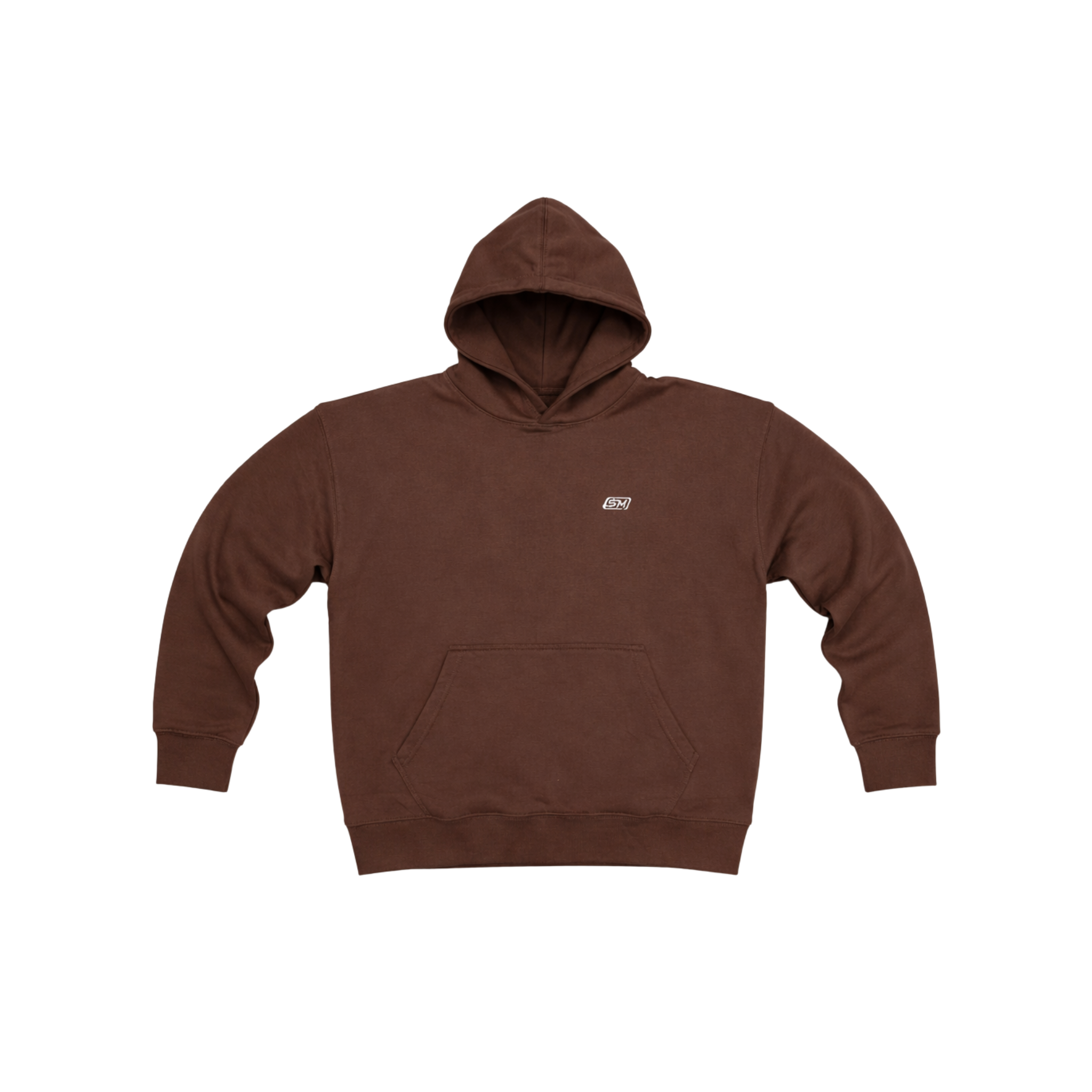 OVERSIZED HOODIE - BROWN