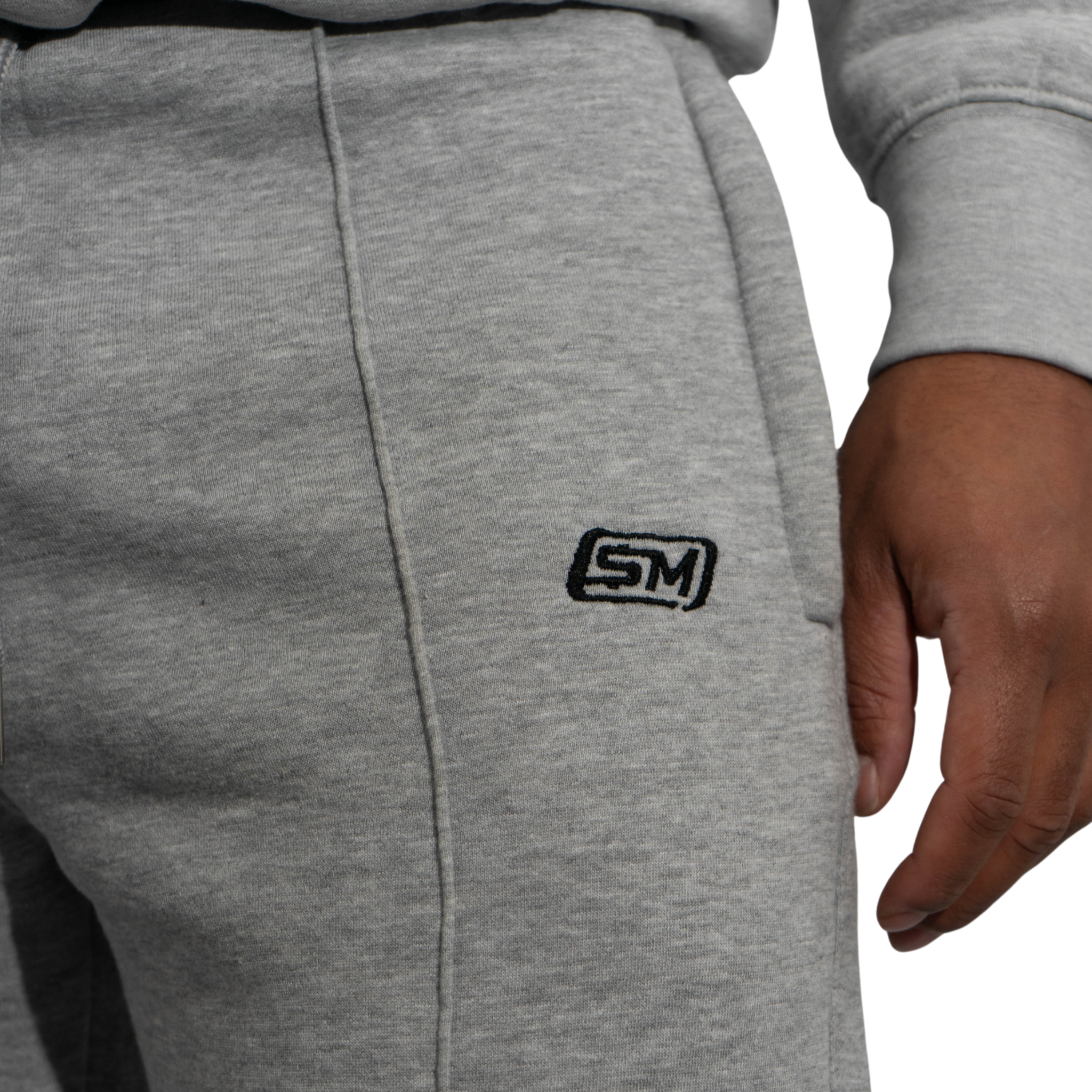 WIDE LEG JOGGER - GRAY