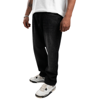 WASHED DENIM / BLACK