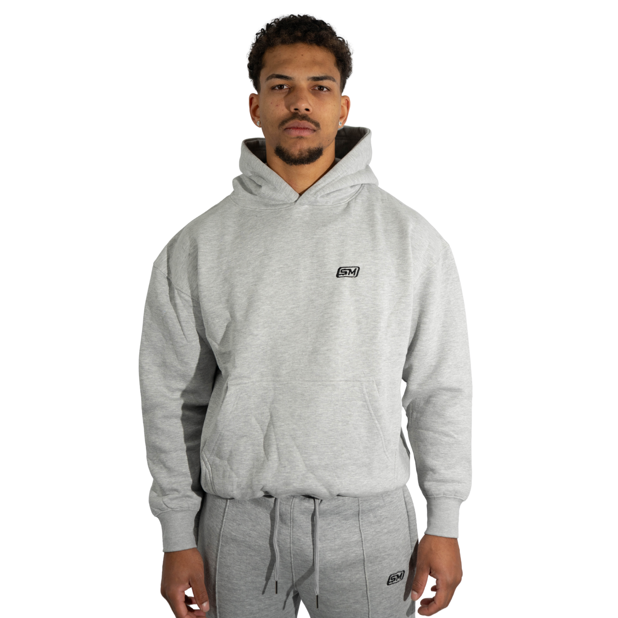 OVERSIZED HOODIE - GRAY