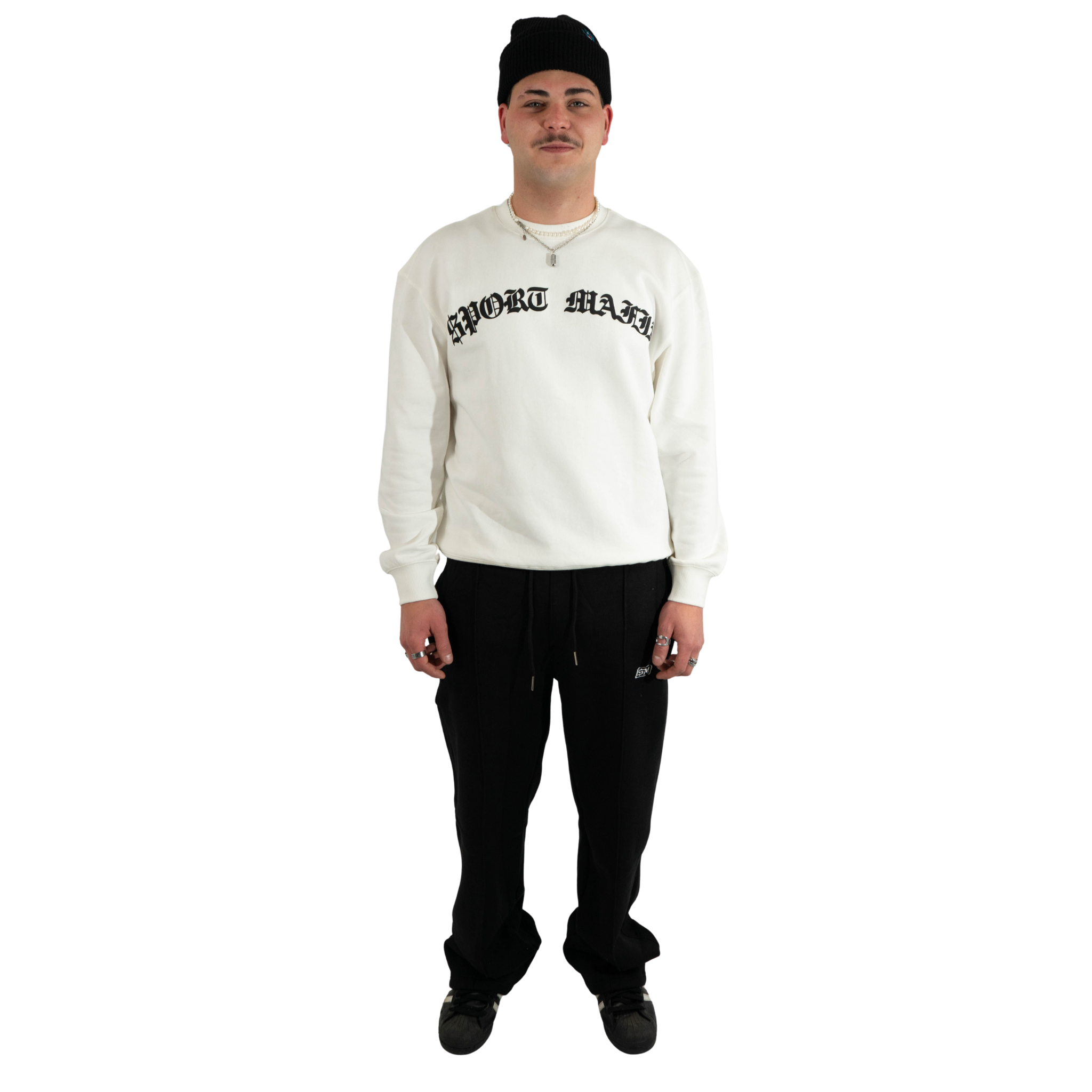 OVERSIZED SWEATER / WHITE