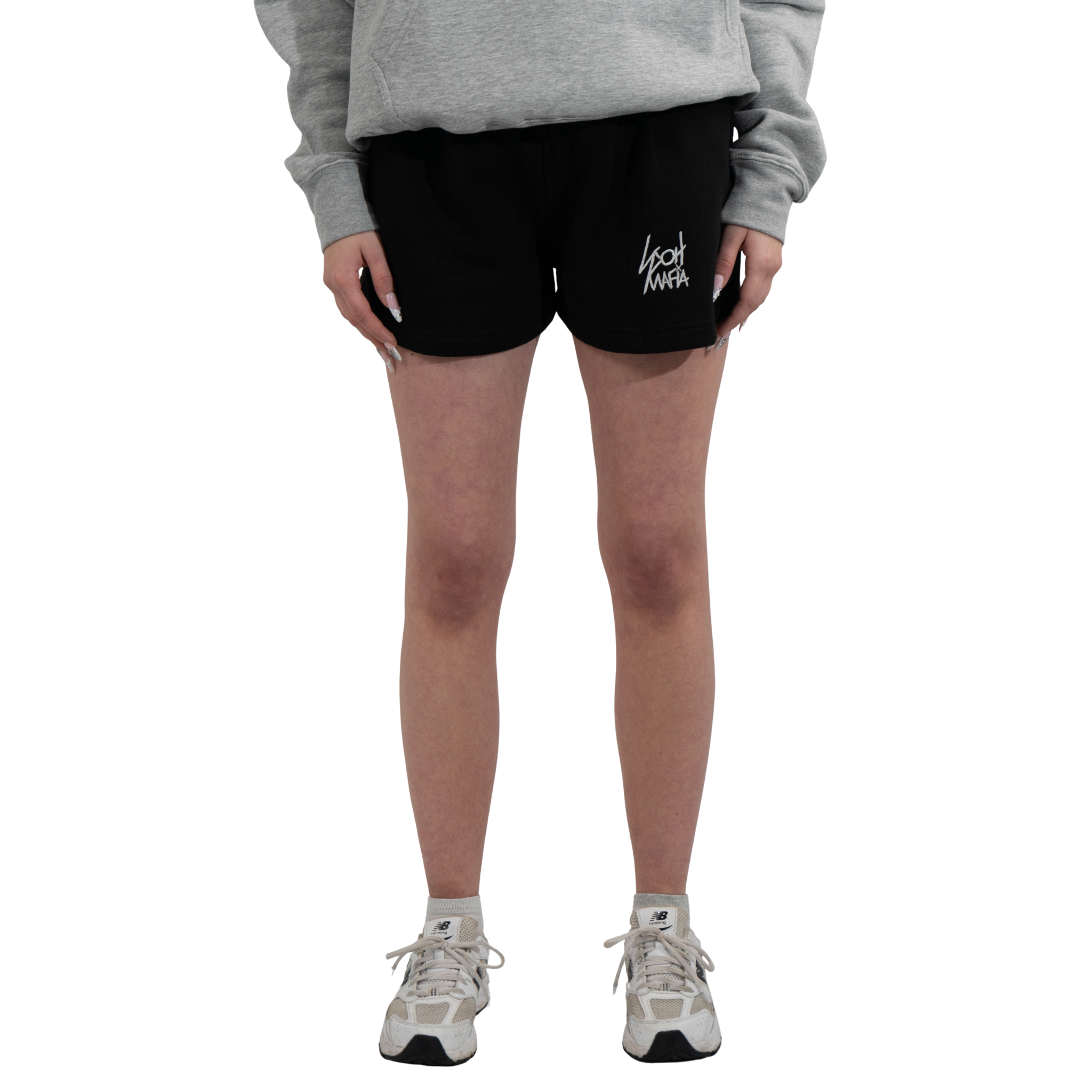 CROPPED SHORT - BLACK