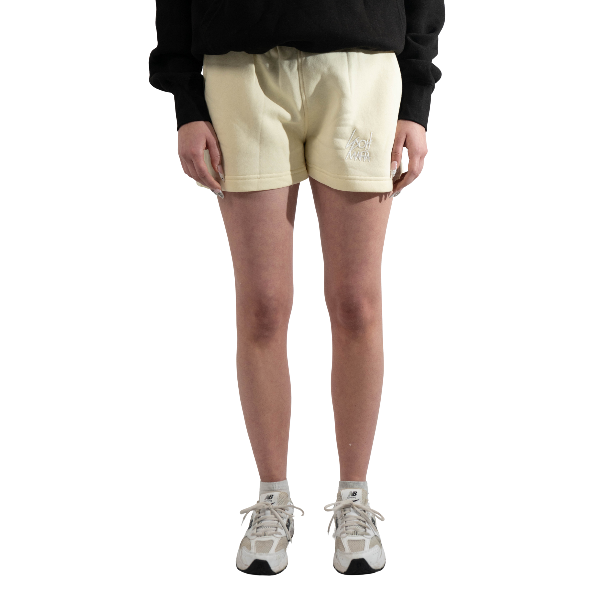 CROPPED SHORT - BEIGE