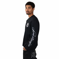 CREW NECK LONGSLEEVE / BLACK