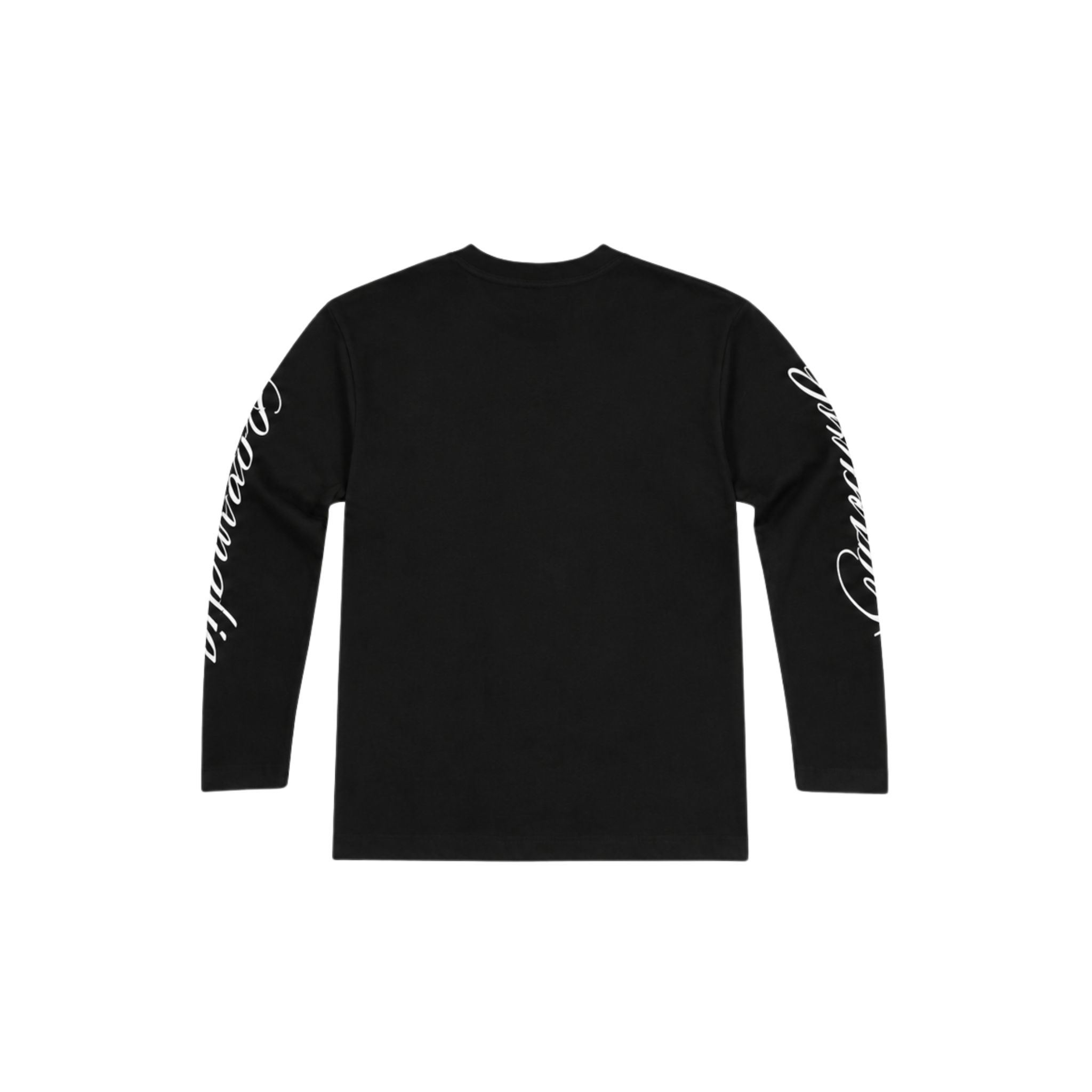 CREW NECK LONGSLEEVE / BLACK