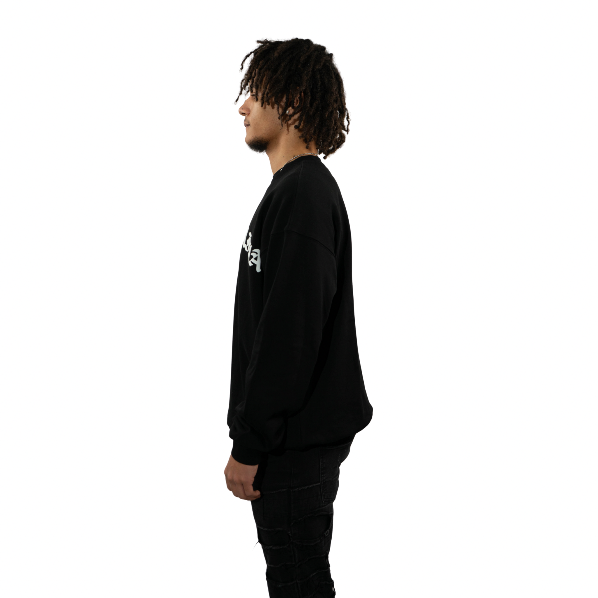 OVERSIZED SWEATER - BLACK