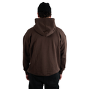OVERSIZED HOODIE - BROWN