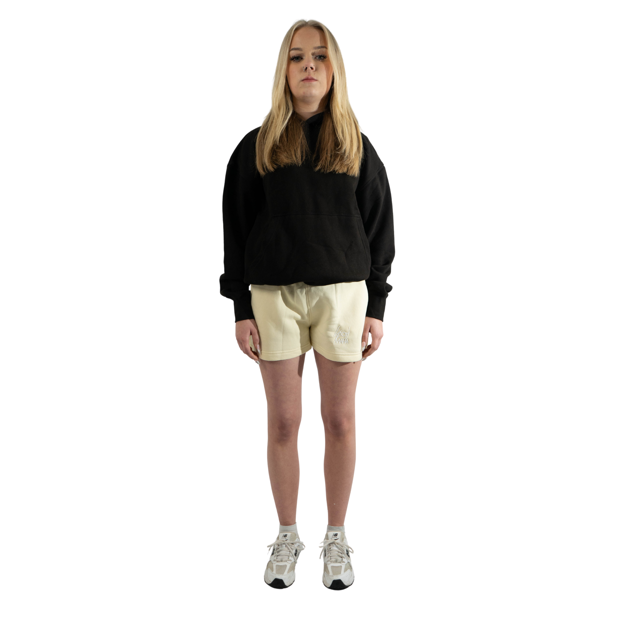 CROPPED SHORT - BEIGE
