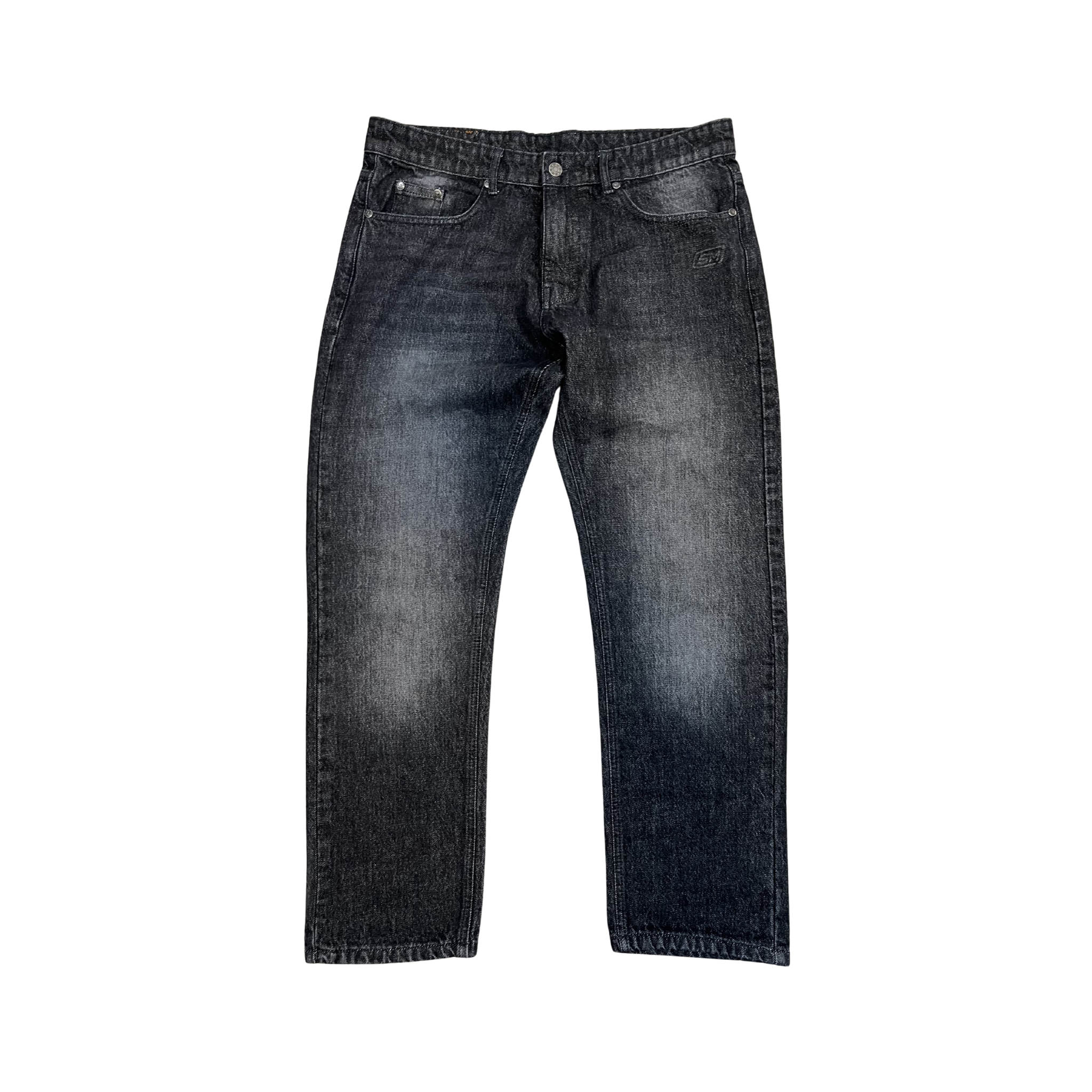 WASHED DENIM / BLACK