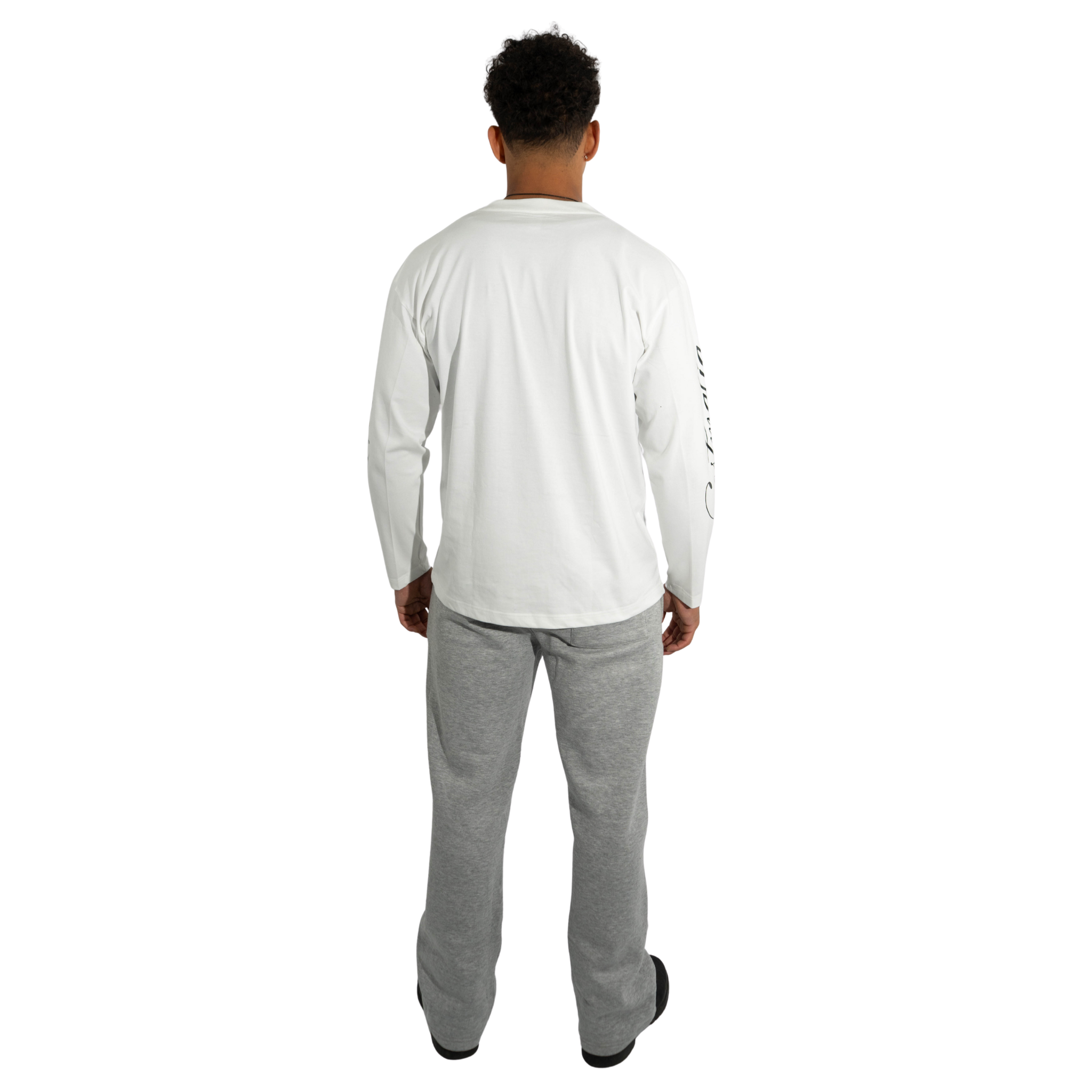 CREW NECK LONGSLEEVE / WHITE