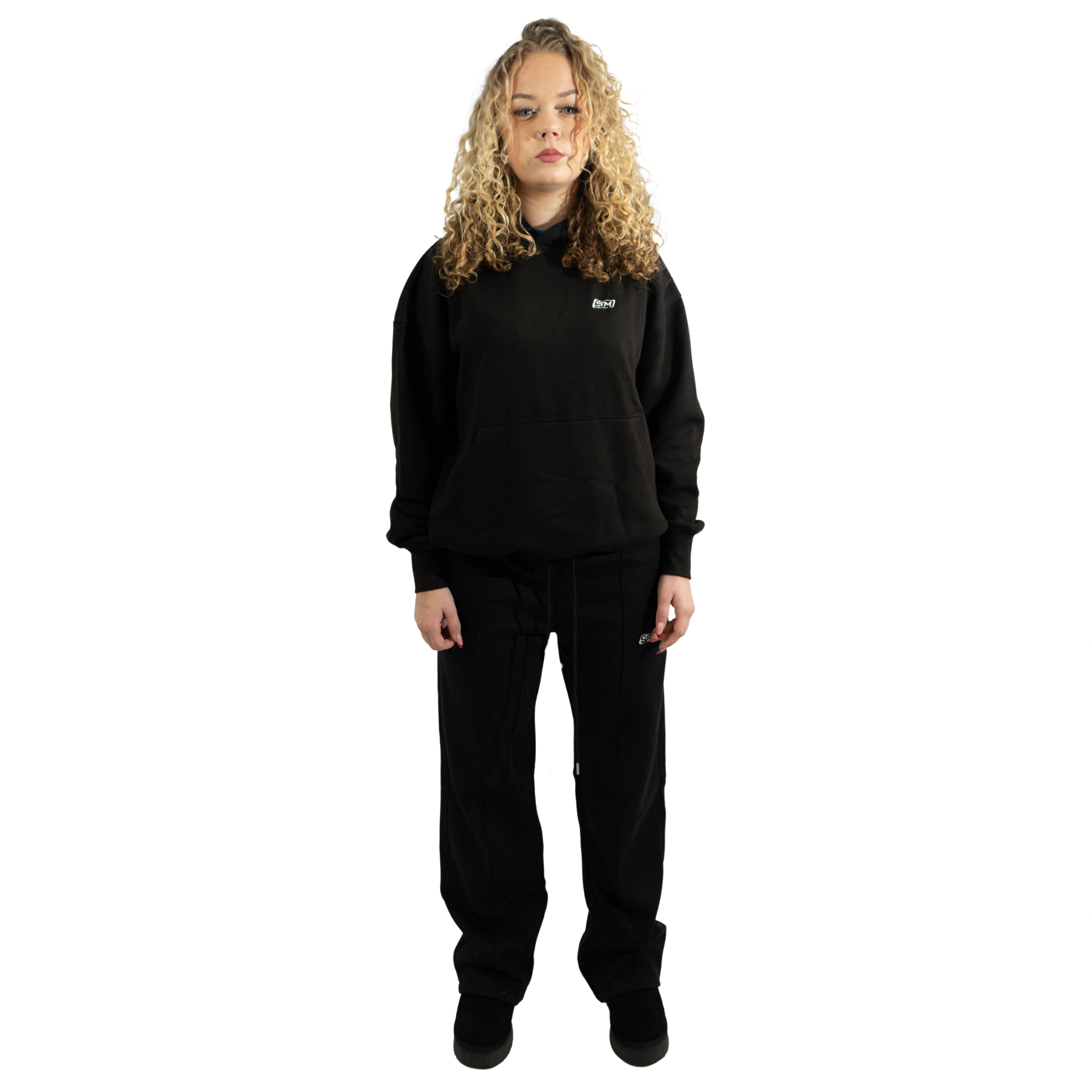 OVERSIZED HOODIE - BLACK