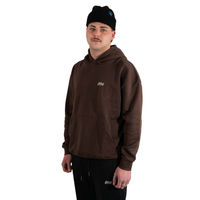 OVERSIZED HOODIE - BROWN