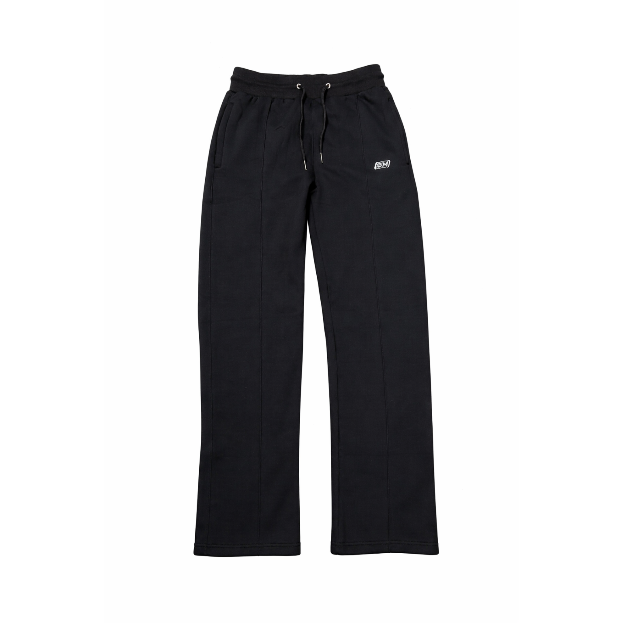 WIDE LEG JOGGER - BLACK