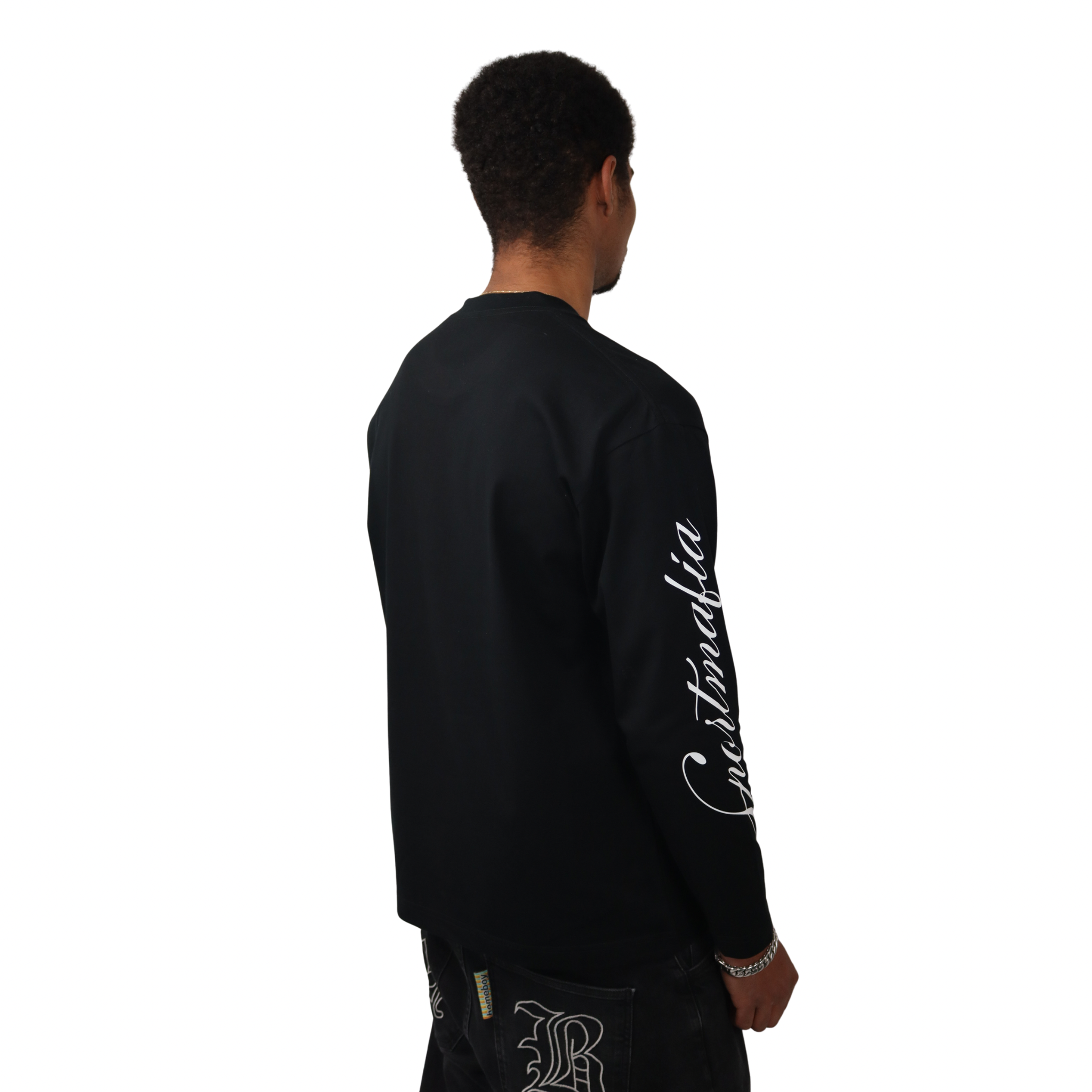 CREW NECK LONGSLEEVE / BLACK