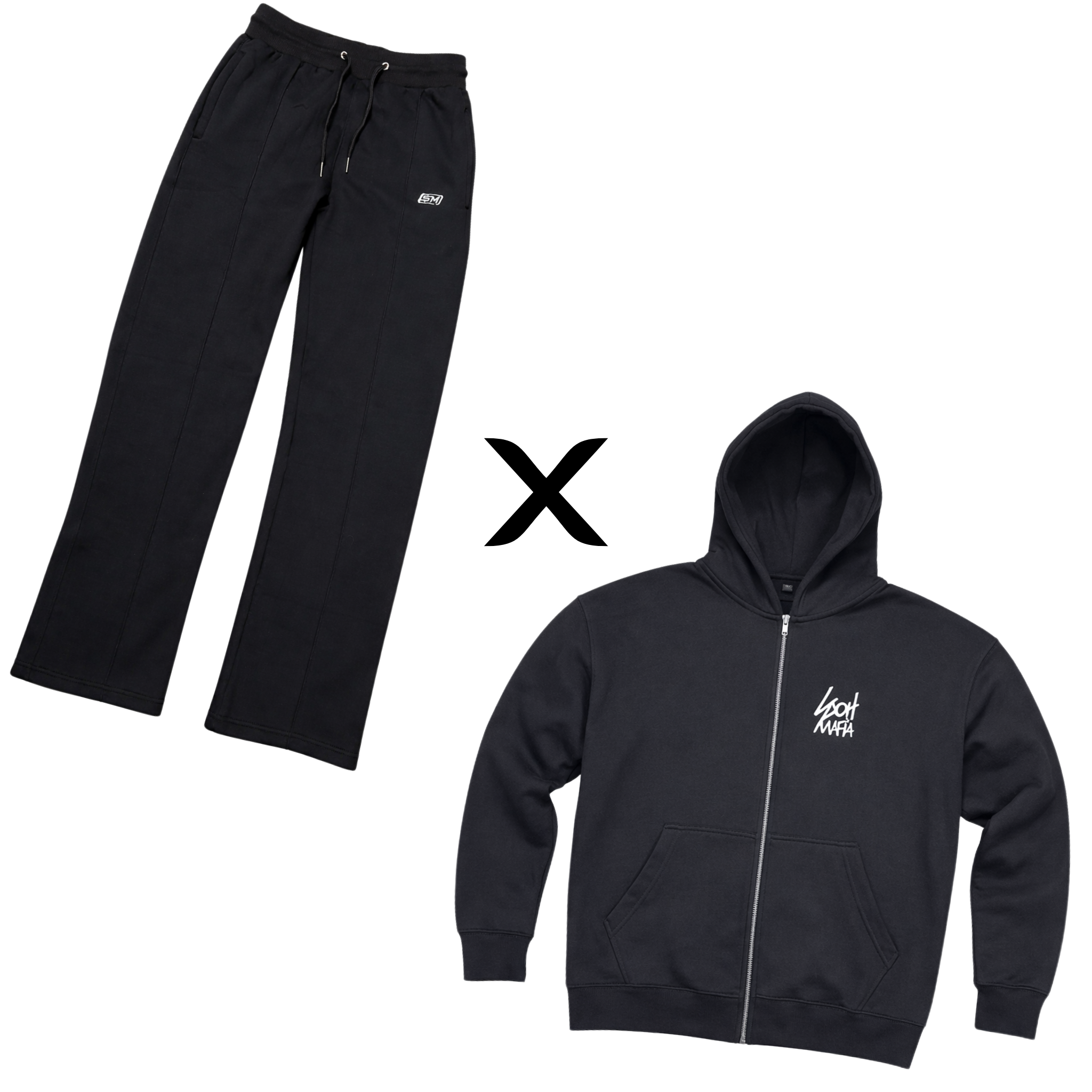 Zip-Hoodie x Jogger