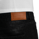 WASHED DENIM / BLACK