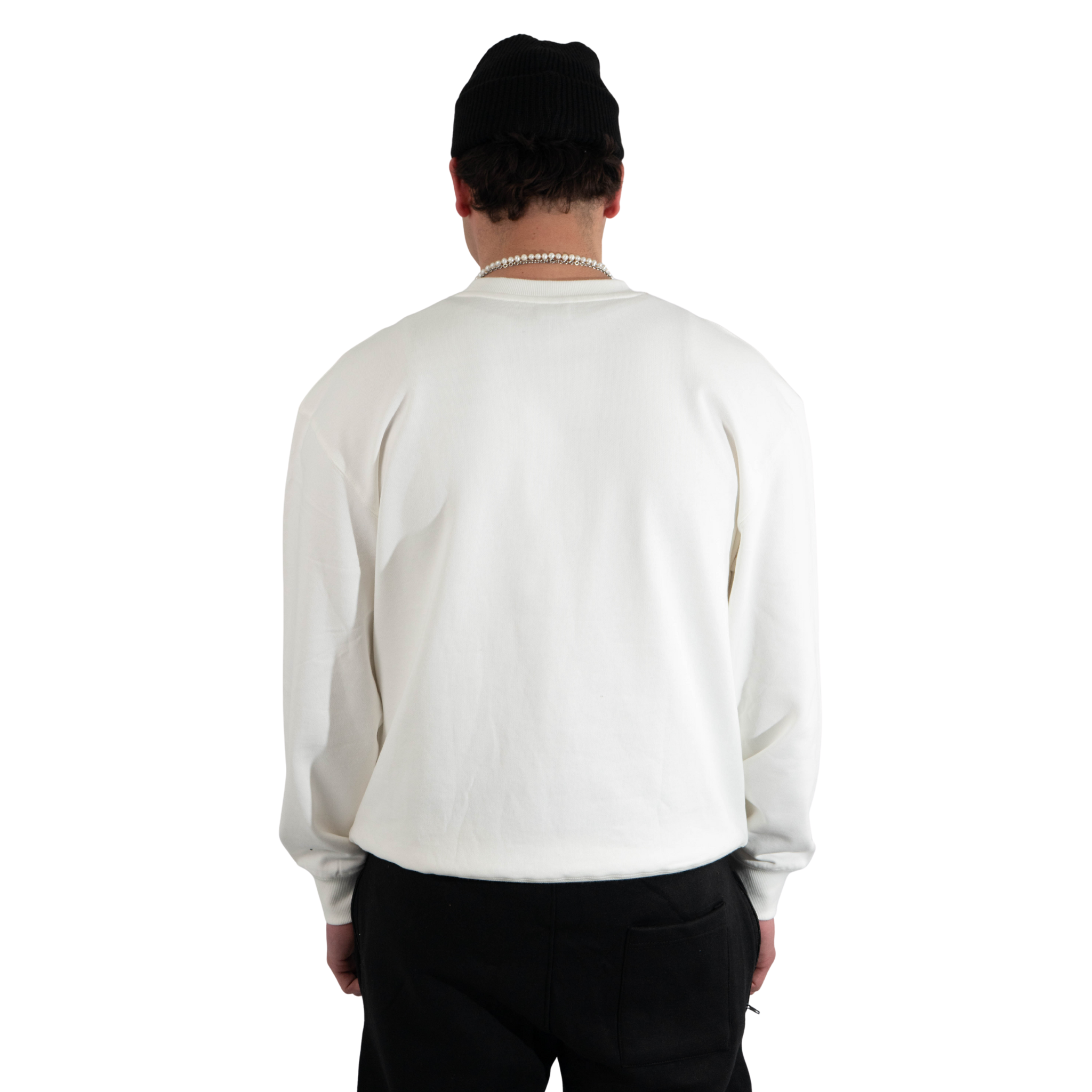 OVERSIZED SWEATER / WHITE