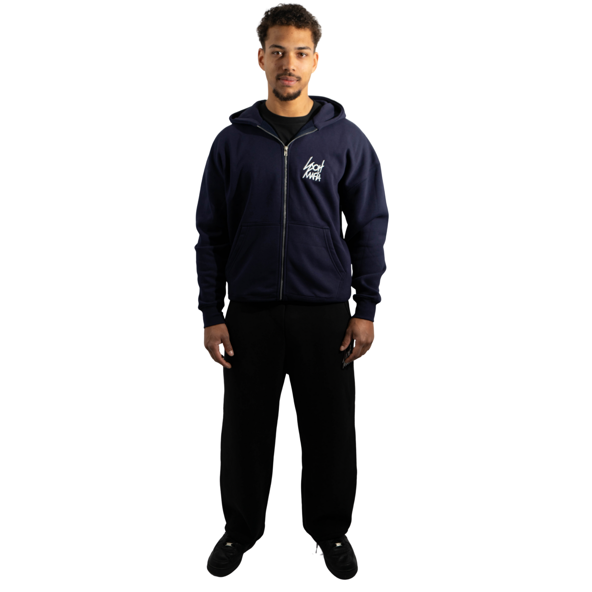 LUXURY - ZIPPER / NAVY