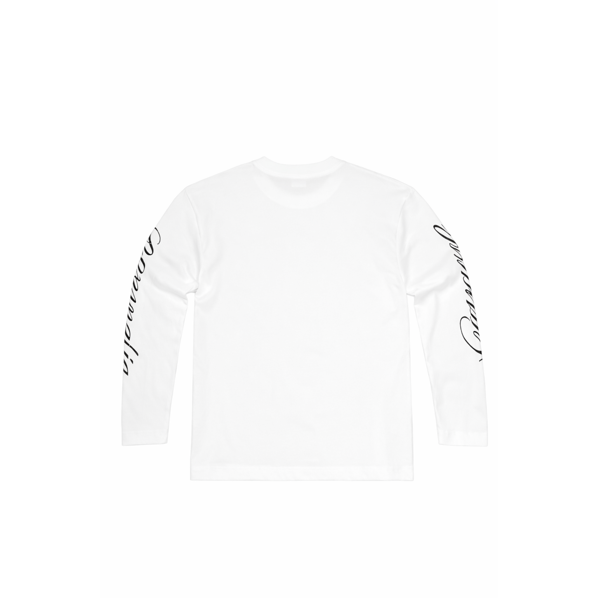 CREW NECK LONGSLEEVE / WHITE