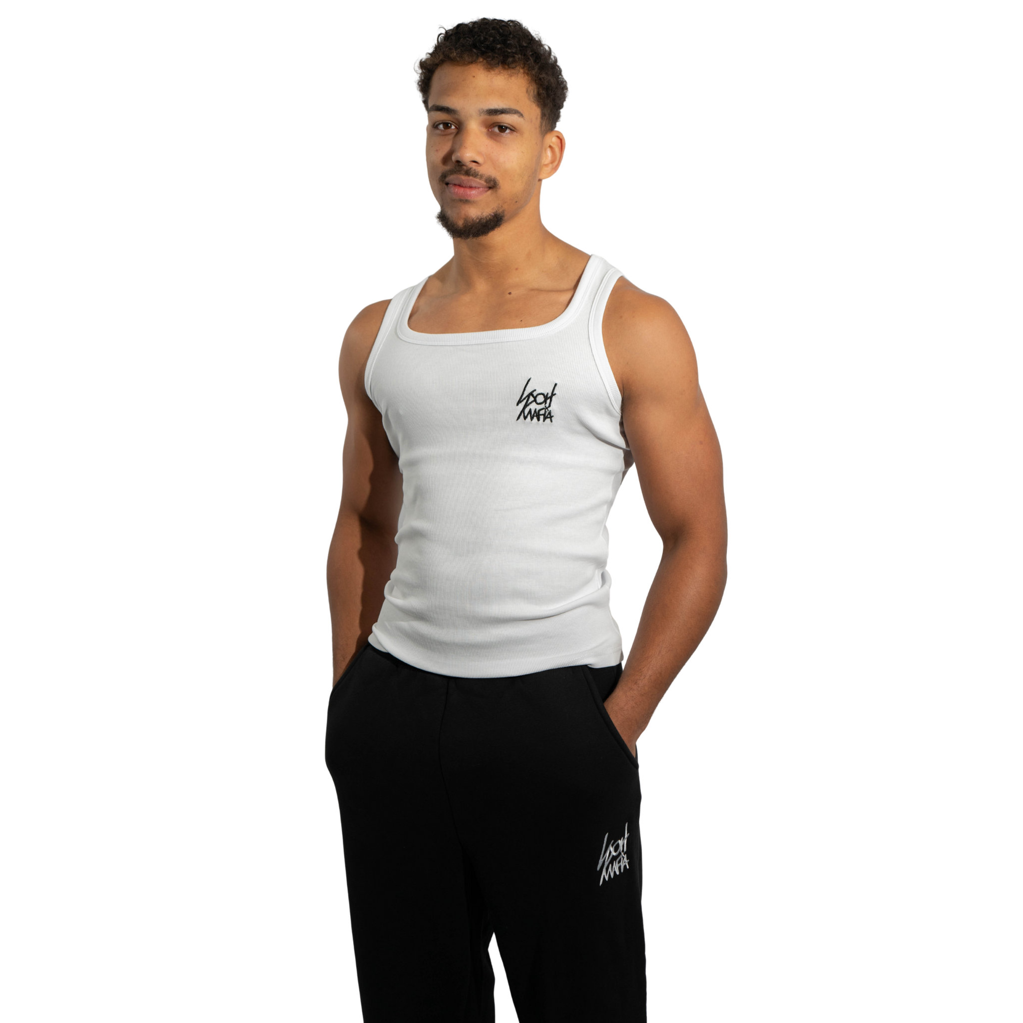 RIBBED TANKTOP - WHITE