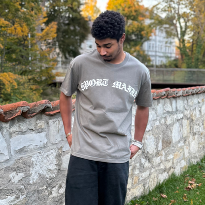 Oversized Tee - Charcoal Gray -  Unisex