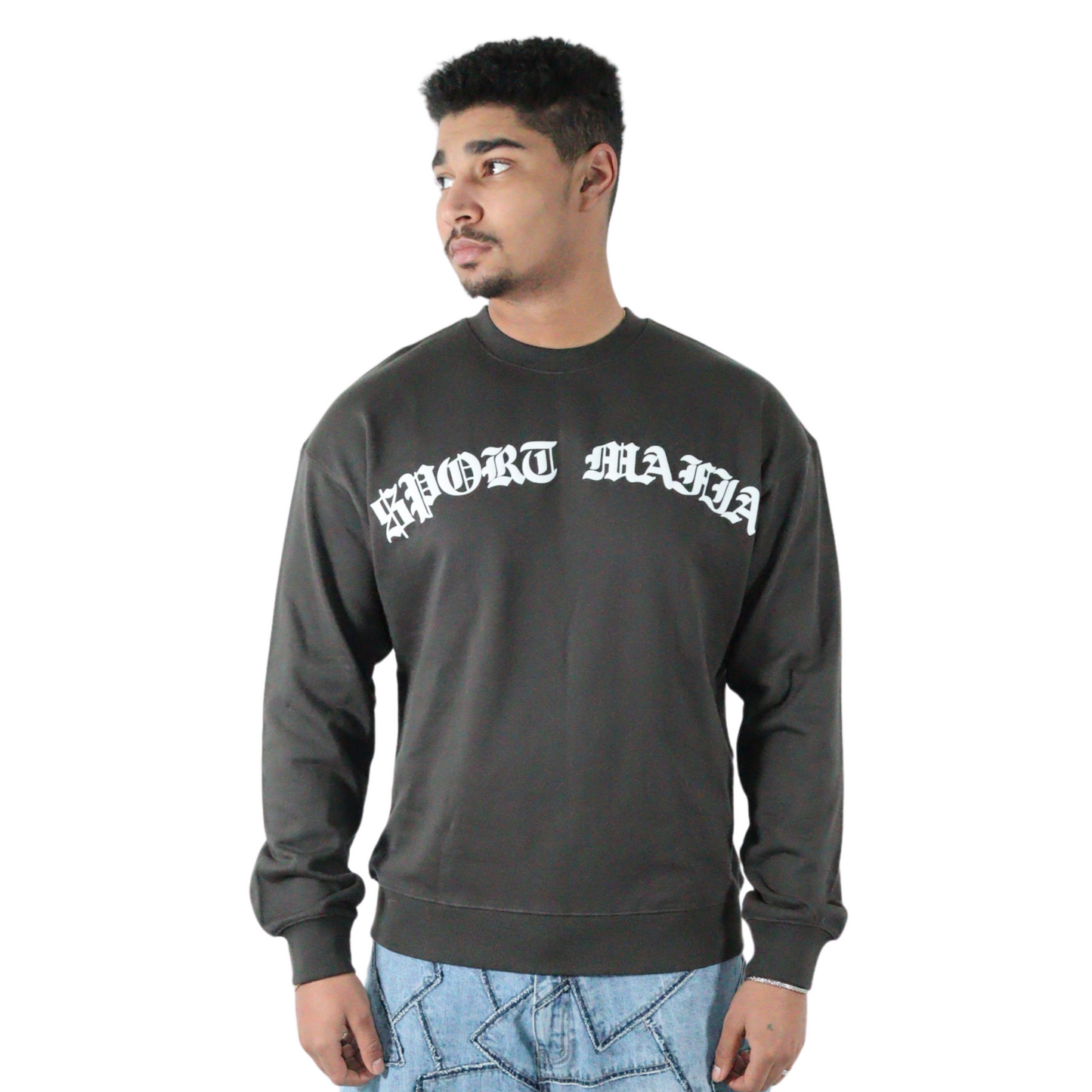 BASIC OVERSIZED SWEATER - GRAY / UNISEX