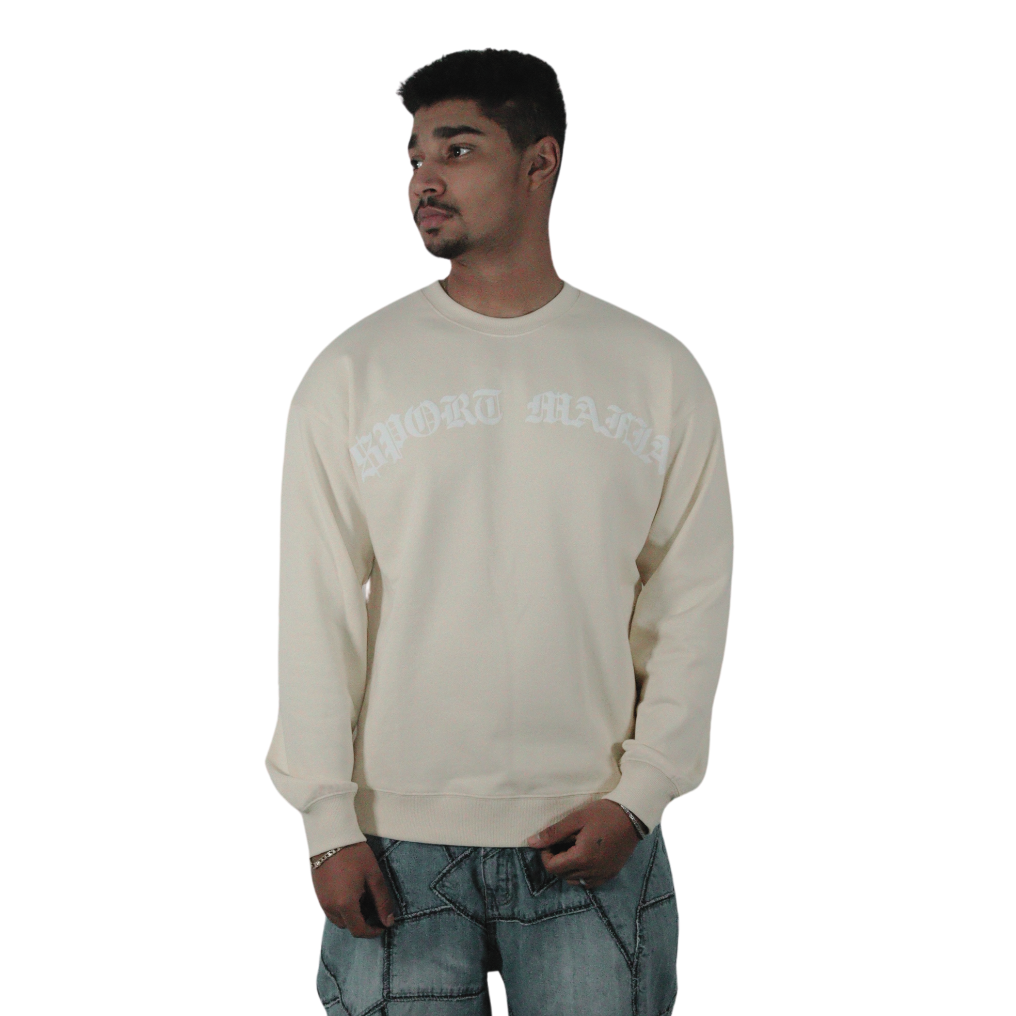 BASIC SWEATER - APRICOT