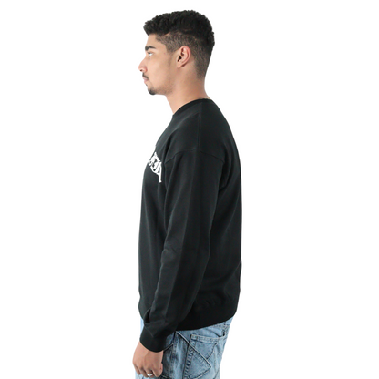 BASIC OVERSIZED SWEATER - BLACK / UNISEX