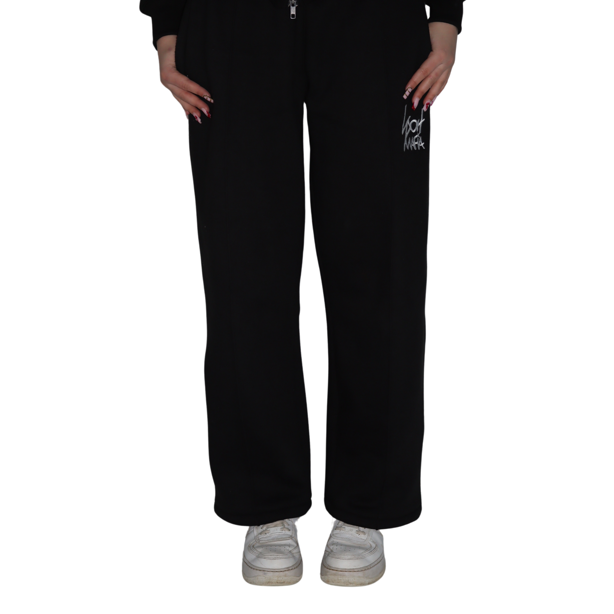 STRAIGHT LEG JOGGER / BLACK