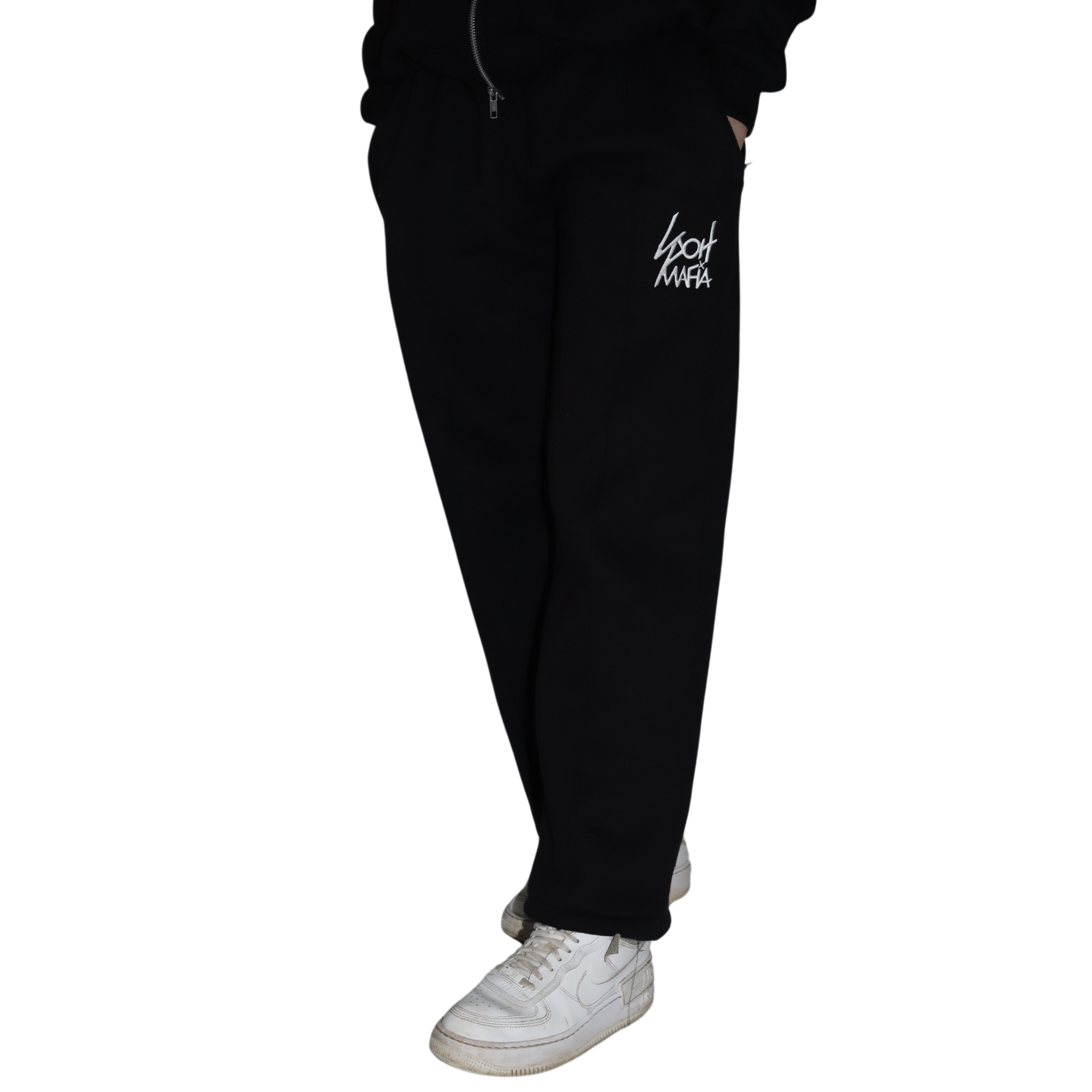 STRAIGHT LEG JOGGER / BLACK