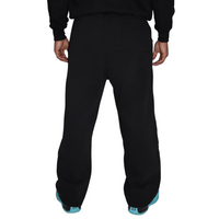 WASHED - OPEN LEG JOGGER / BLACK