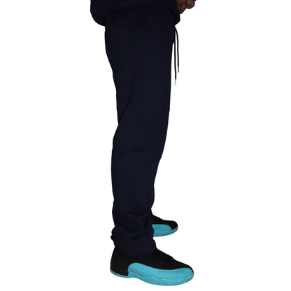 LUXURY - STRAIGHT LEG JOGGER / NAVY