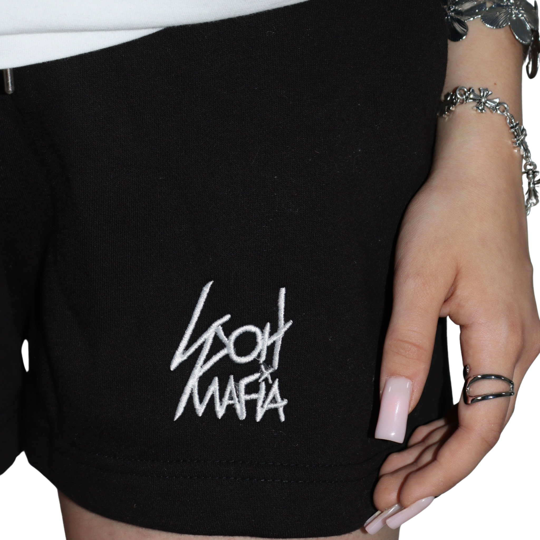 CROPPED SHORT - BLACK